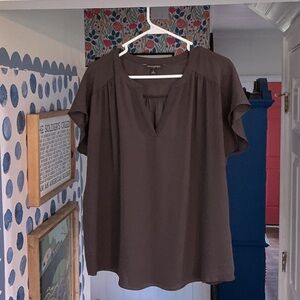 Banana Republic Dark Brown Blouse